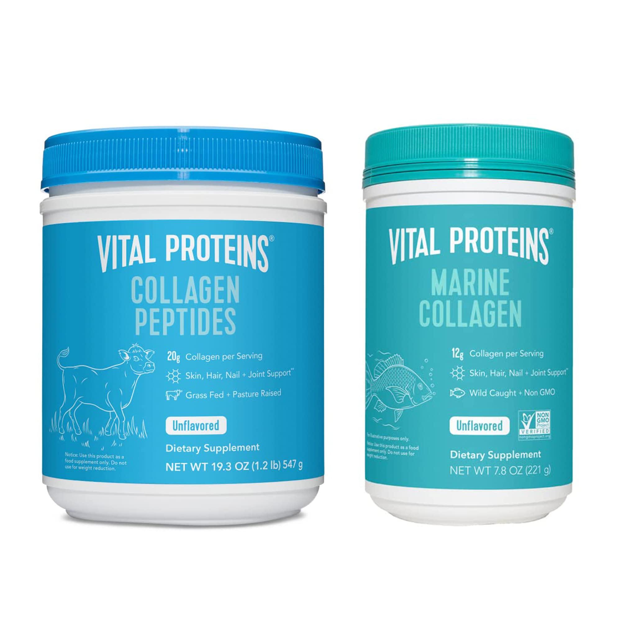 Vital Proteins Vital Proteins Collagen Peptides Powder, Unflavored & Marine