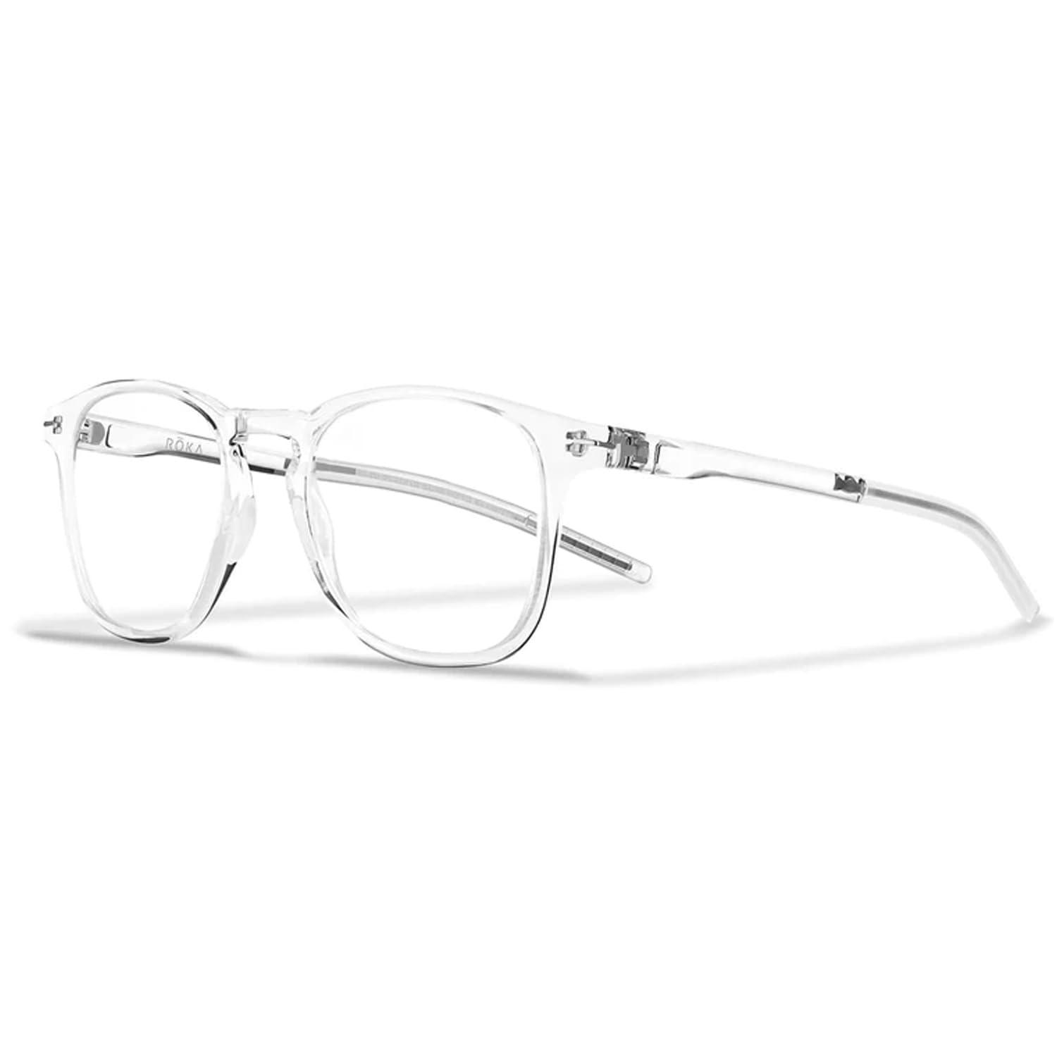 ROKA ROKA Hunter Ultra-Lightweight Square Frame Readers - Clear Frame - 2x Magnification
