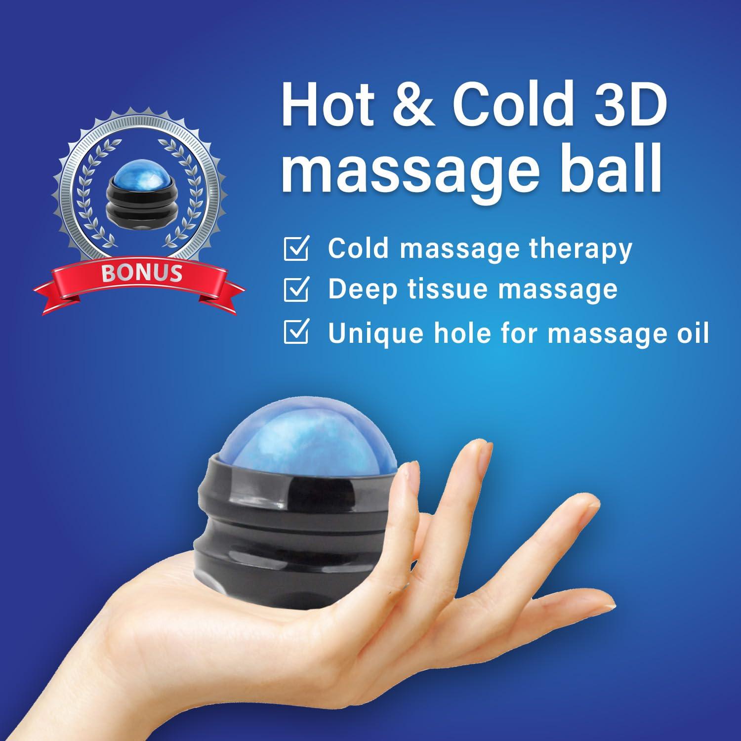 FUNRE Pain Relief Cold Laser Therapy Device Unit LLLT Red Light Portable Handheld Unit 650nm+808nm