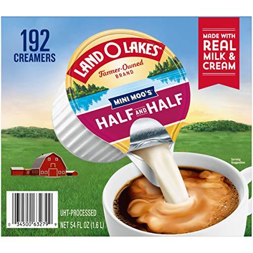 Land O Lakes Land O Lakes Mini Moo’s Half & Half Creamer Singles, Shelf-Stable, 192 Count