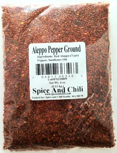 Spice and Chili Aleppo Pepper Ground, 4oz