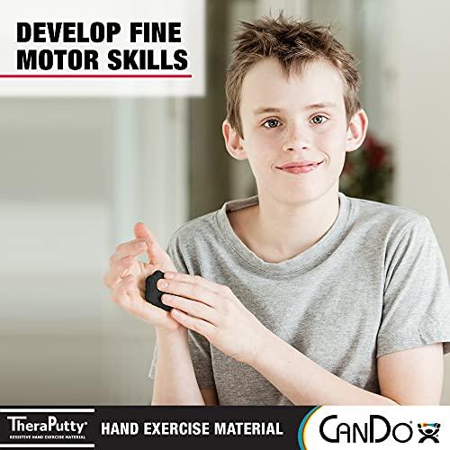 CanDo CanDo TheraPutty Standard Hand Exercise Putty For Rehabilitation, Exercises, Hand Therapy, Occupational Therapy, Hand Strengthening, Improve Motor Skills, Stress Relief