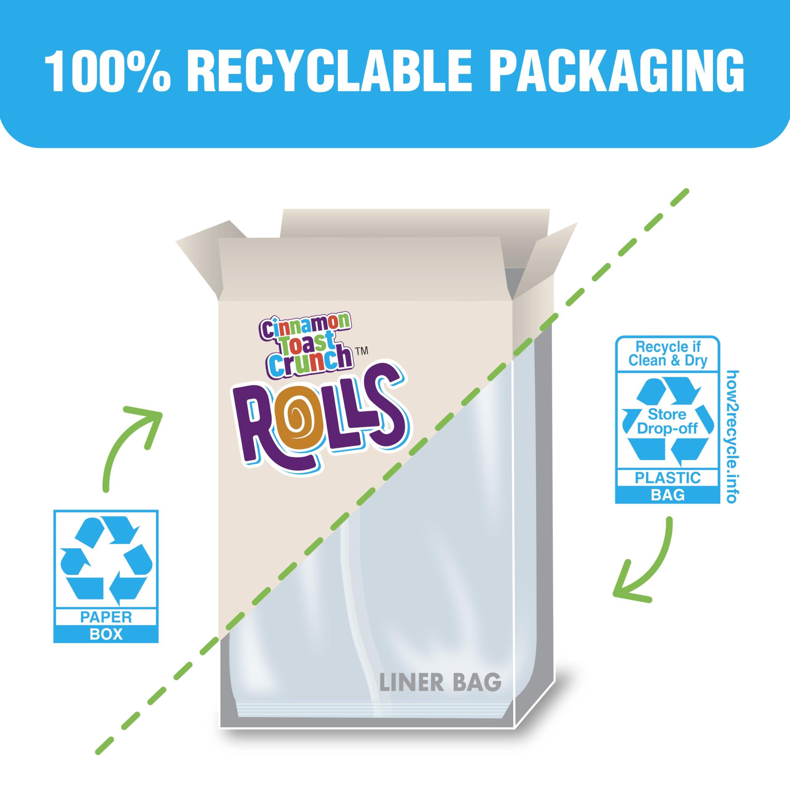 Cinnamon Toast Crunch Cinnamon Toast Crunch Rolls, Breakfast Cereal, 10.7 OZ Box