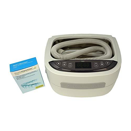 iSonic iSonic Ultrasonic CPAP Deep Cleaner (Small) P4821-CPAP, 2.6Qt/2.5L, 110V for North America, with SS. Weight Bracket, Cleaning Tablet, Beige