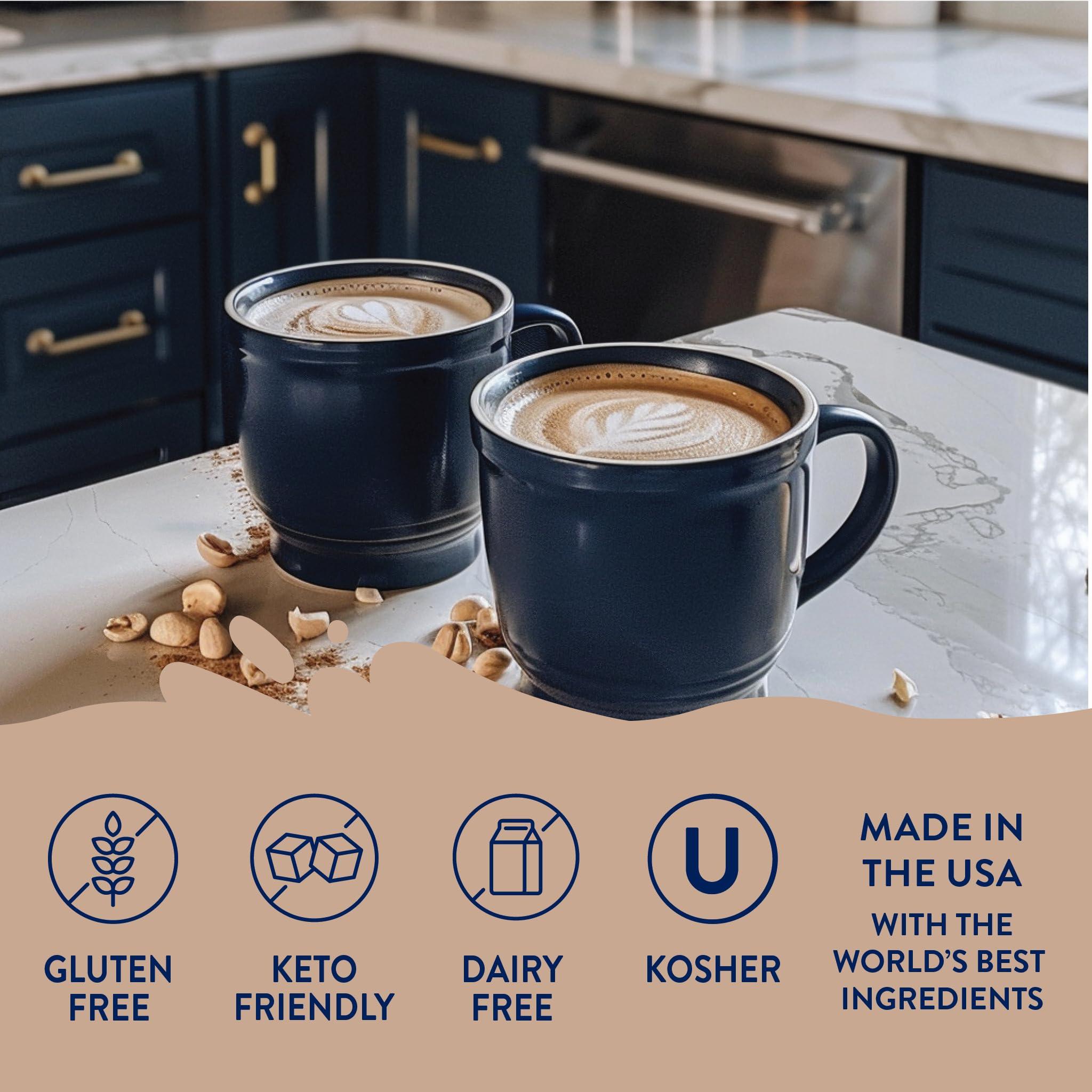 Jordan's Skinny Mixes Jordan\'s Skinny Syrups, Hazelnut Coffee Syrup, Sugar Free, 25.4 Ounces (Pack of 2), Zero Calorie Drink Flavoring & Mixes