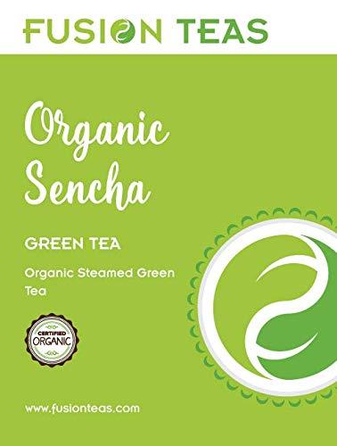 Fusion Teas Sencha (Steamed) Green Tea - Pure Loose Leaf Tea - Directly From The Kagoshima Prefecture In Japan - 1 Pound (16 Oz.) Pouch