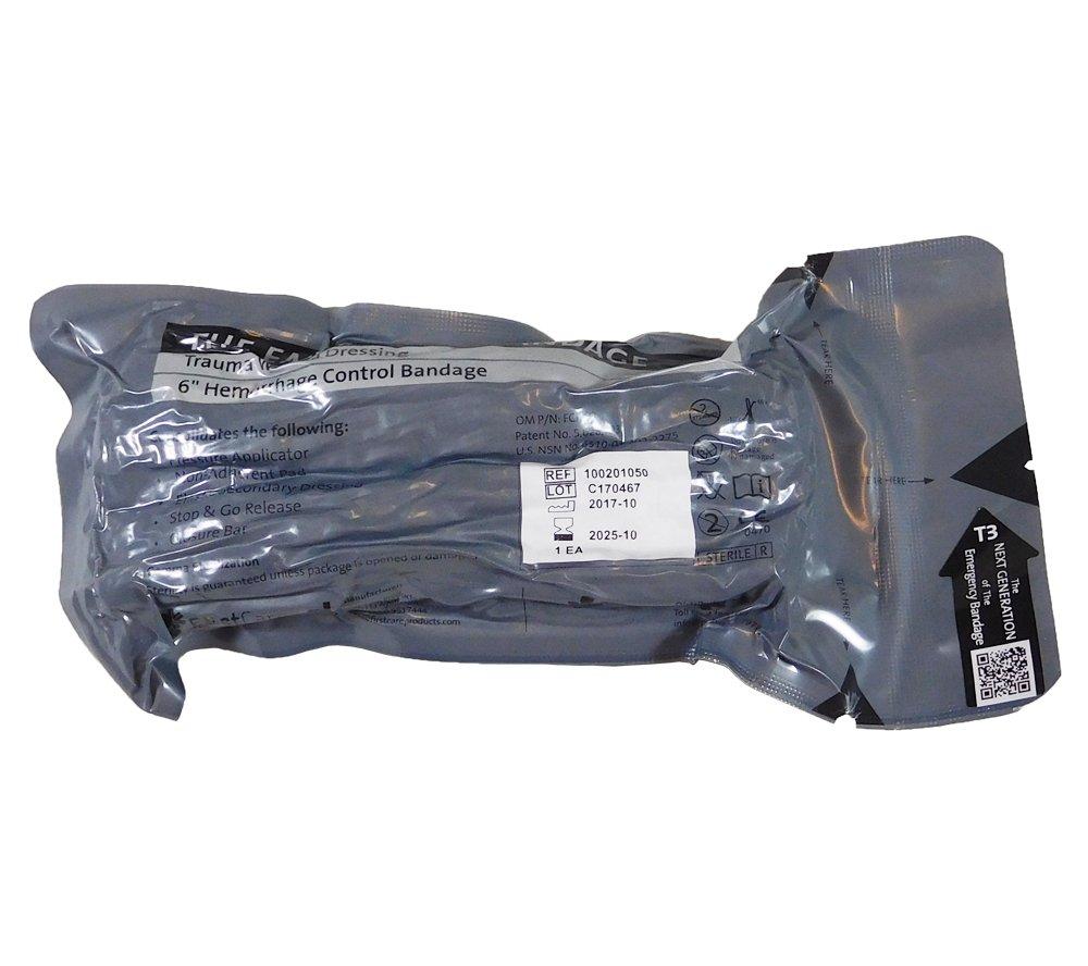 Persys Medical Israeli Bandage - Trauma Wound Dressing/Hemorrhage Control Bandage (6 in.)
