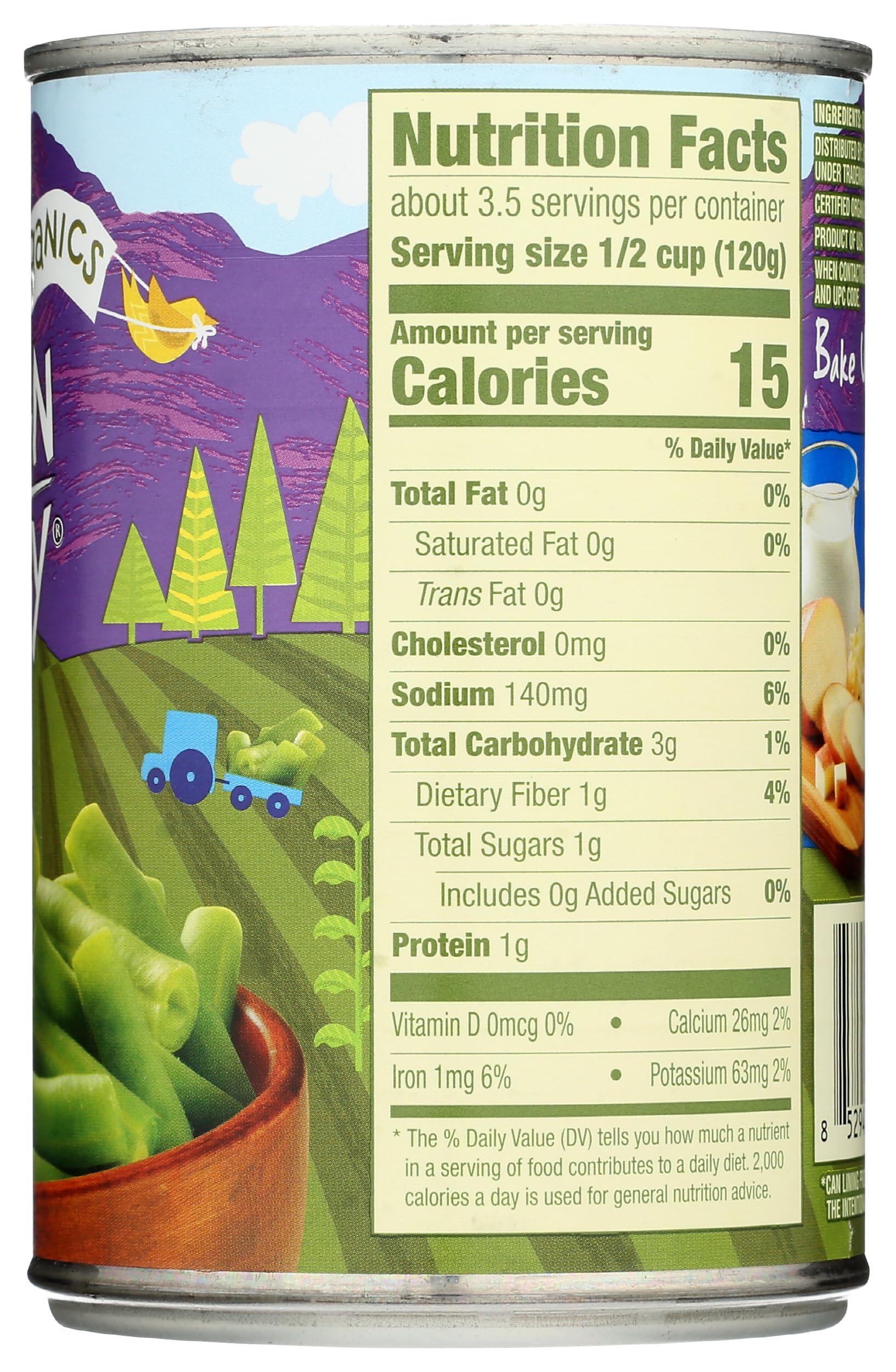 Green Valley GREEN VALLEY Organic Cut Green Beans, 14.5 OZ