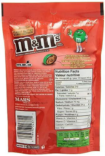 M&M's M&M's Peanut Butter Bowl Size Stand up Pouch 400g