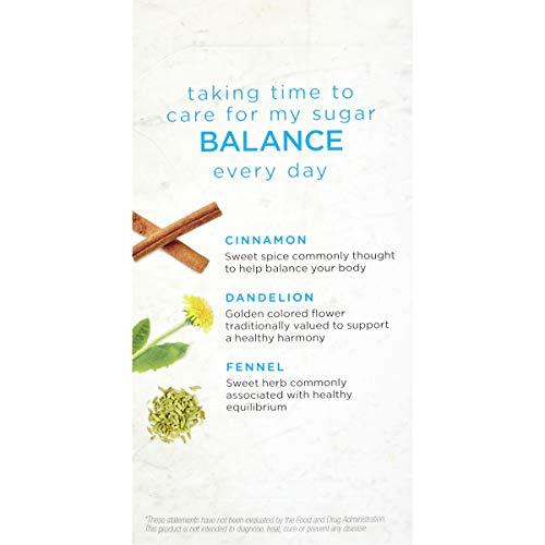 Bigelow Tea Bigelow Benefits Balance Cinnamon and Blackberry Herbal Tea, Caffeine Free, 18 Count (Pack of 6), 108 Total Tea Bags