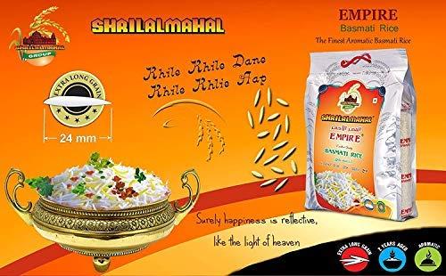SHRILALMAHAL SHRILALMAHAL Empire Basmati Rice (Most Premium), 10 lbs / 160 oz