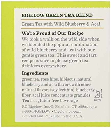 Bigelow Tea Bigelow Tea Green Tea with Blueberry, 20 ct