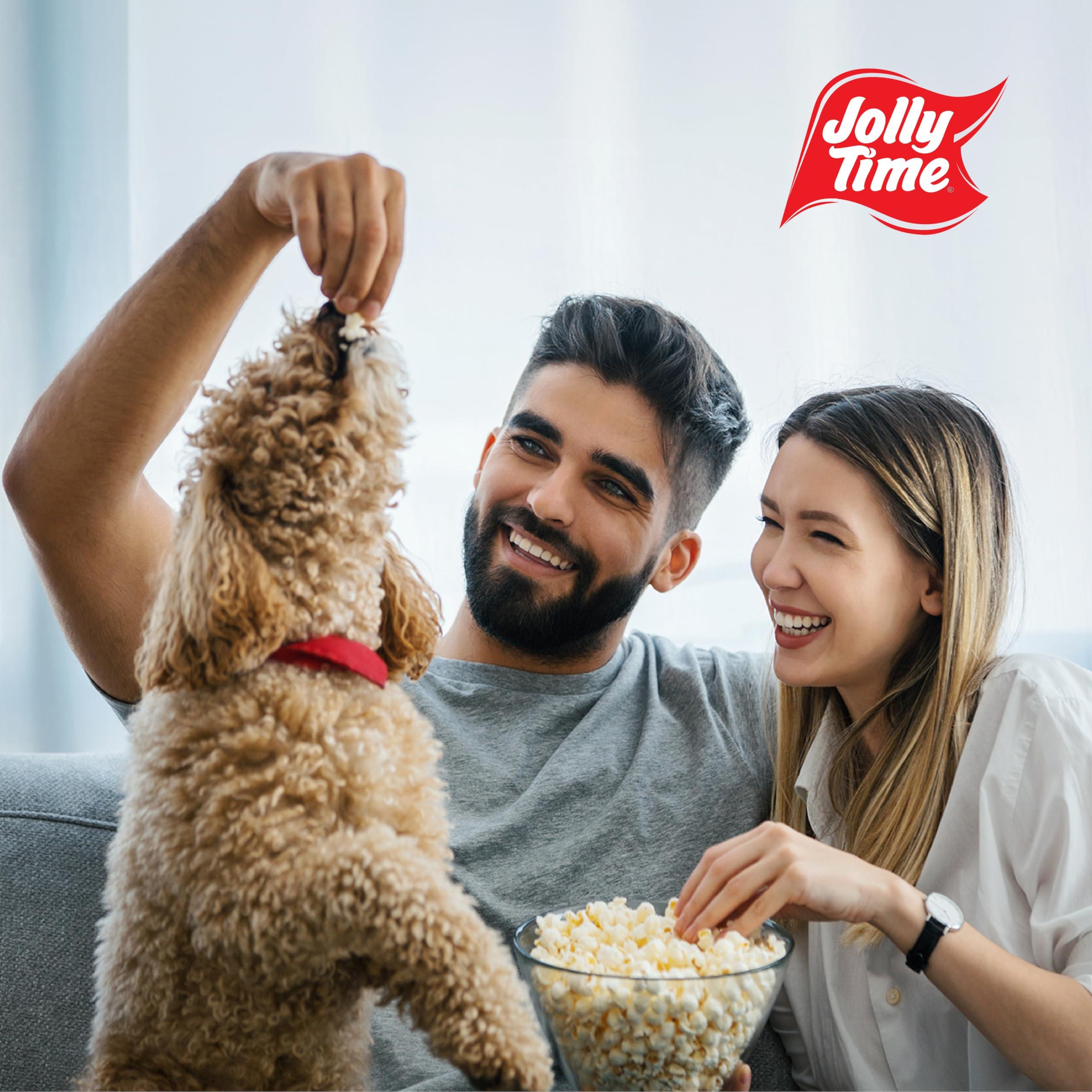 Jolly Time Jolly Time Simply Popped, Vegan, Dairy Free Microwave Popcorn, 3oz Sharing Bag, 3 Bags Per Carton (Simply Popped Sea Salt, 3 Ounce (Pack of 36))