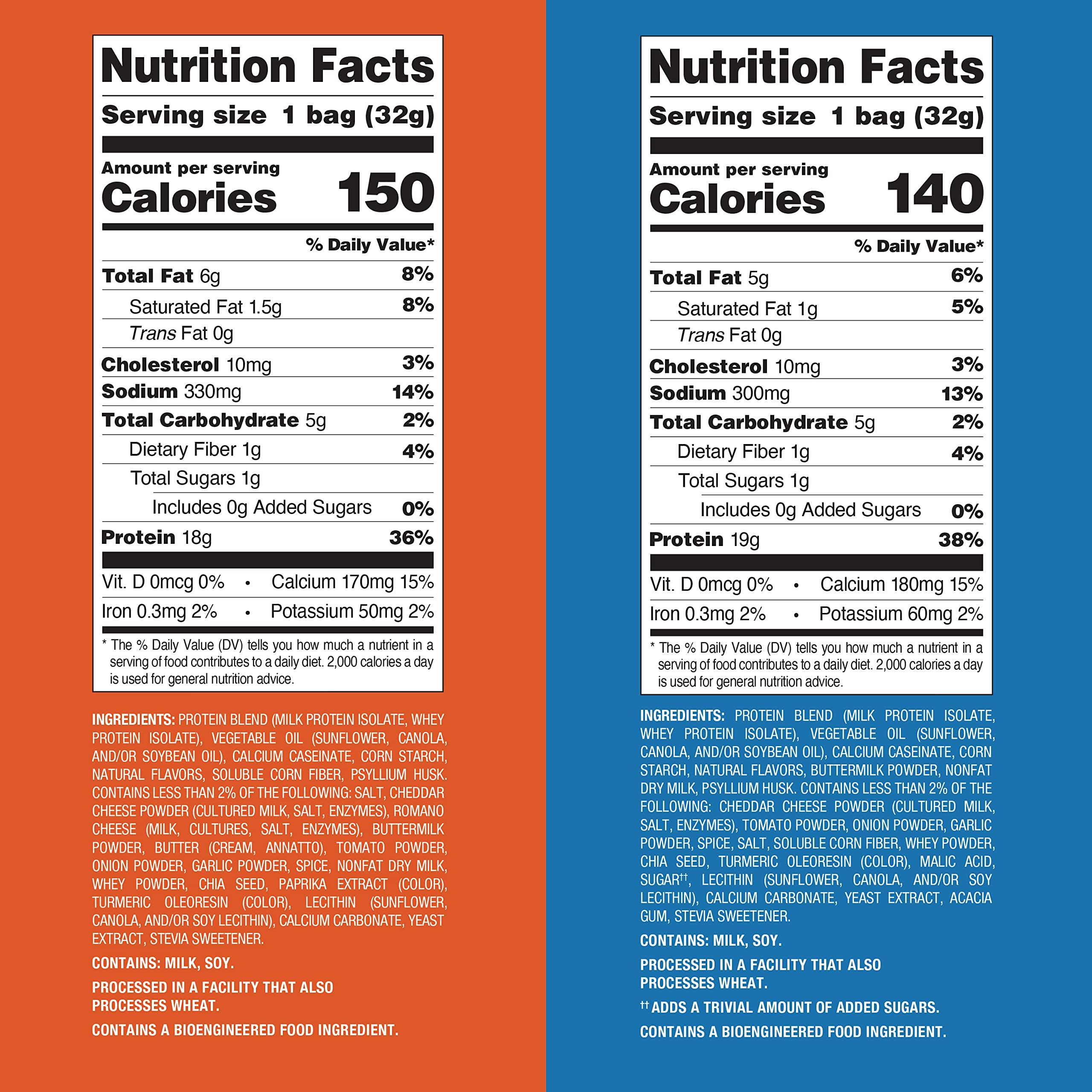 Quest Nutrition Quest Nutrition Tortilla Style Protein Chips Bundle, Ranch & Nacho Cheese, Baked, High Protein, Low Carb, Gluten Free, 1.1 oz, 24ct