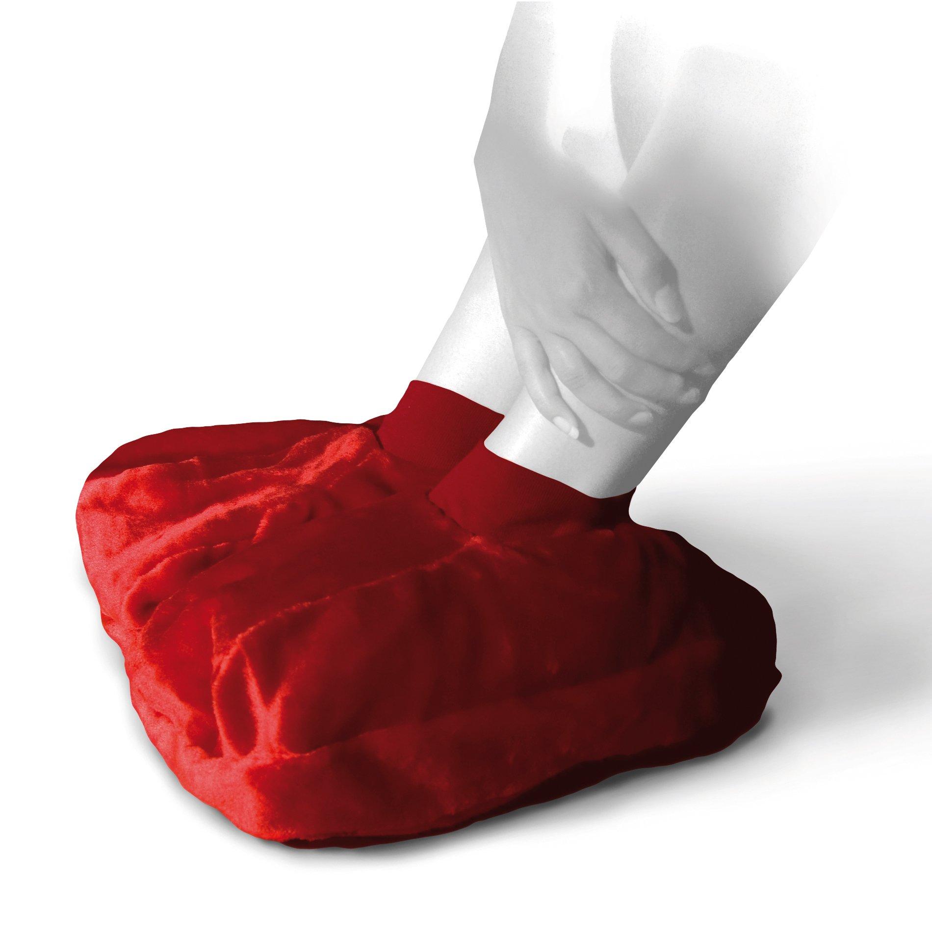 Sanger SANGER Foot Warmer Hot Water Bottle in Red - Made in Germany