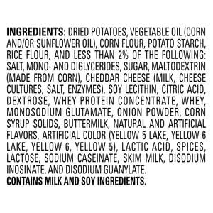 Lay's Stax Lay's Stax Cheddar Flavored Potato Crisps, 5.5 Oz