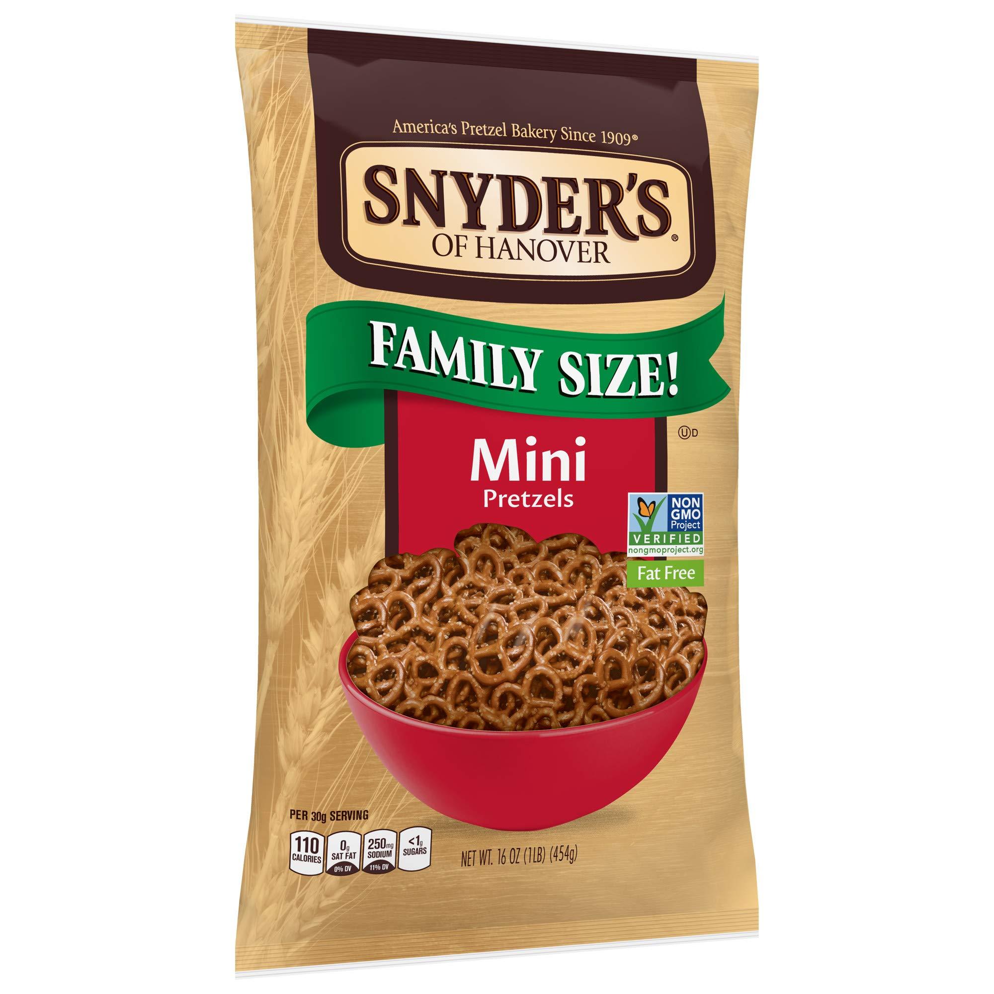 Snyder's of Hanover Snyder's Mini Pretzels 16oz (Bag of 4)