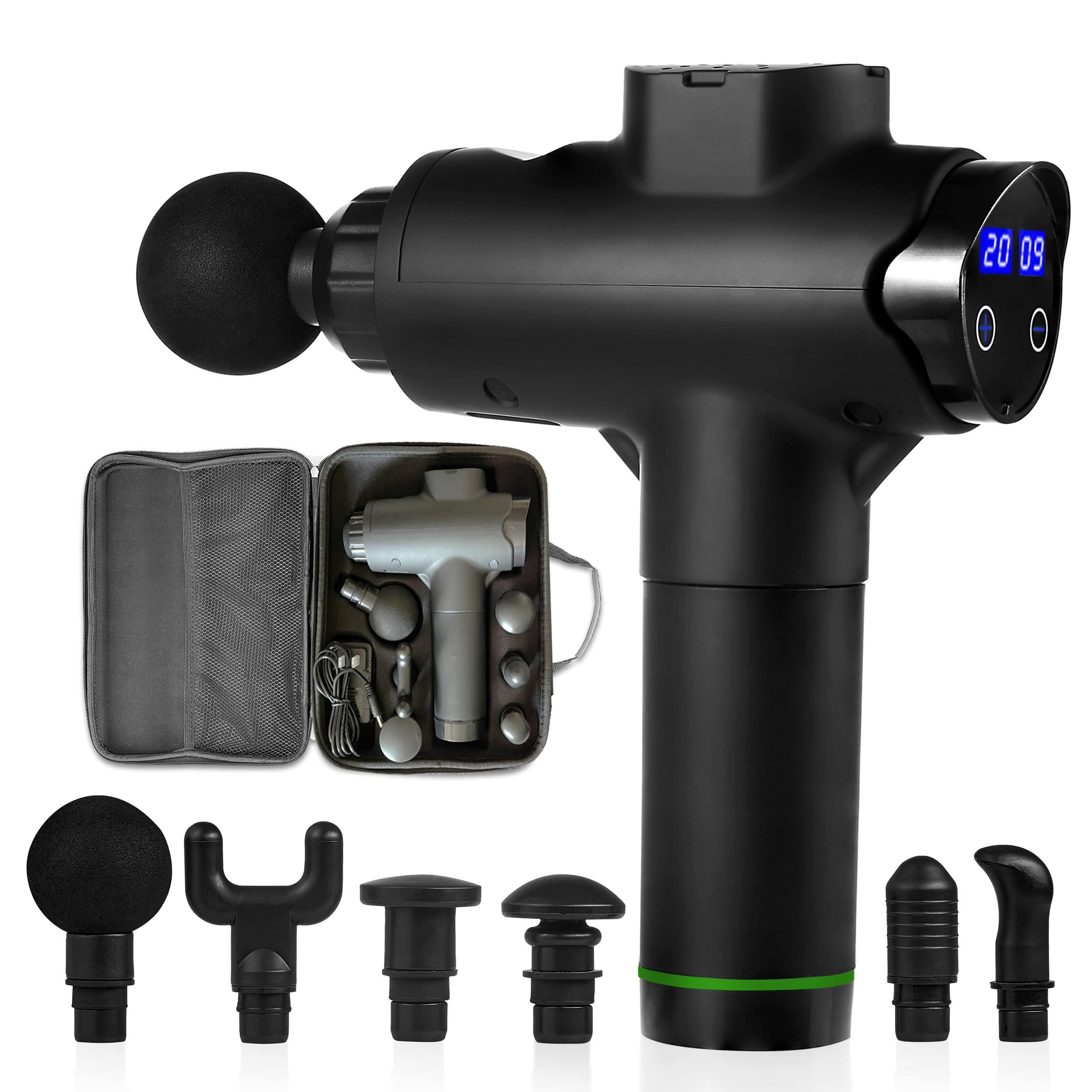 Generic Generic Massage Gun, Massager, Back Gun Deep Tissue, Muscle Percussion Tissue Hand Held Massager Special for Muscle, Neck, Shoulder, Pain Relief