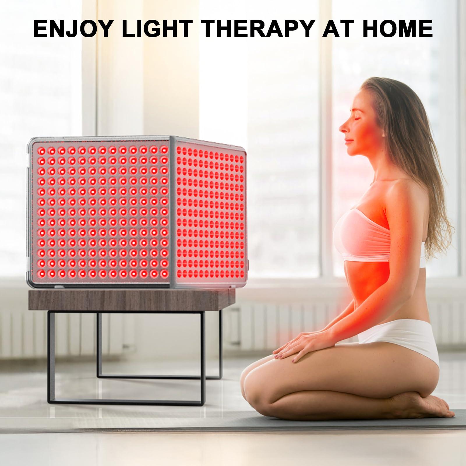 Anyork Red Light Devices for Face Full Body Red Light Lamp High Power Infrared Light Panel for Skin Health 660nm