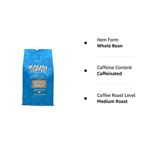 KAUAI COFFEE Kauai Coffee Single Origin Kauai Prime Grade Medium Roast Whole Bean - 1.5 lb