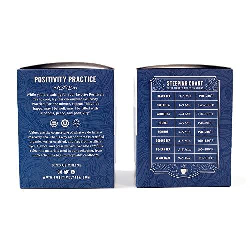 Organic Positively Tea Company Organic Positively Tea Company, Herbal Detox Tea Bags, 20 Count