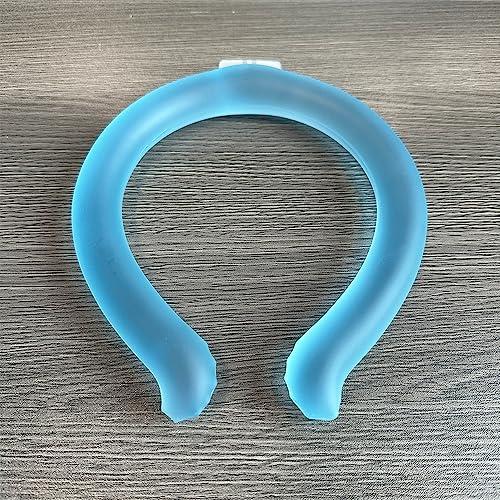 Generic Cooling Neck Wrap Neck Cooling Tube, Reusable Neck Cooler for hot Weather, Long-Lasting Cooling Neck ice Pack, Instant Cooling Refresh hot Menopause (Blue)