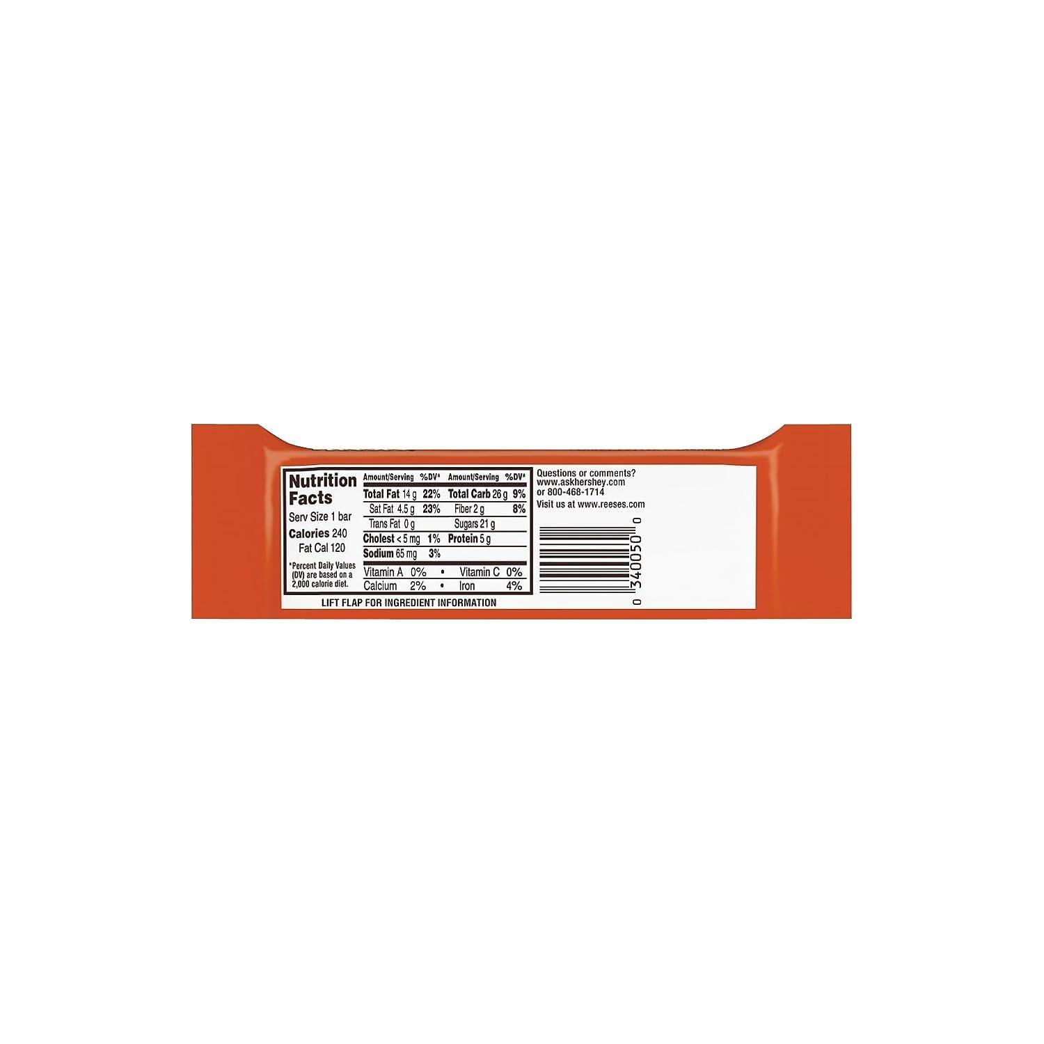 Reese's Reese's Nutrageous Bar, 1.66 Oz., 18/Box (Hec10930)