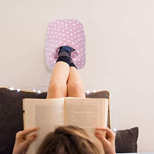 HEALLILY Heating Foot Warmer Heated Foot Warmers Foot Warm Cushion Anti Skid Plush Shoes Foot Warmer mat Electric Foot Massagers Heater Shoes Boots Electro-Thermal Office Super Soft Fleece