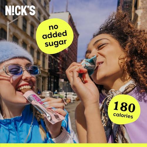 N!CK\'S NICKS Peanuts n fudge Keto Chocolate Candy Bars No Added Sugar 180 Calories, 3.0 Net carbs, Gluten Free Sweets Low carb Candy Snack Bar (Multipack 15x40g)
