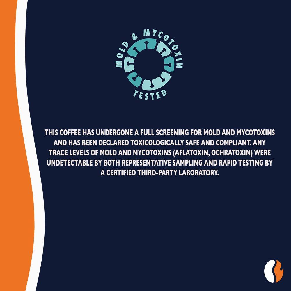 Fresh Roasted Coffee Fresh Roasted Coffee, Organic Dark Mexican, Dark Roast, Mold & Mycotoxin Tested, Kosher, 12 oz, Ground