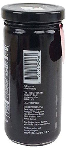 Emily G\'s Cabernet Sauvignon Jam, 10 oz. (3 pack)