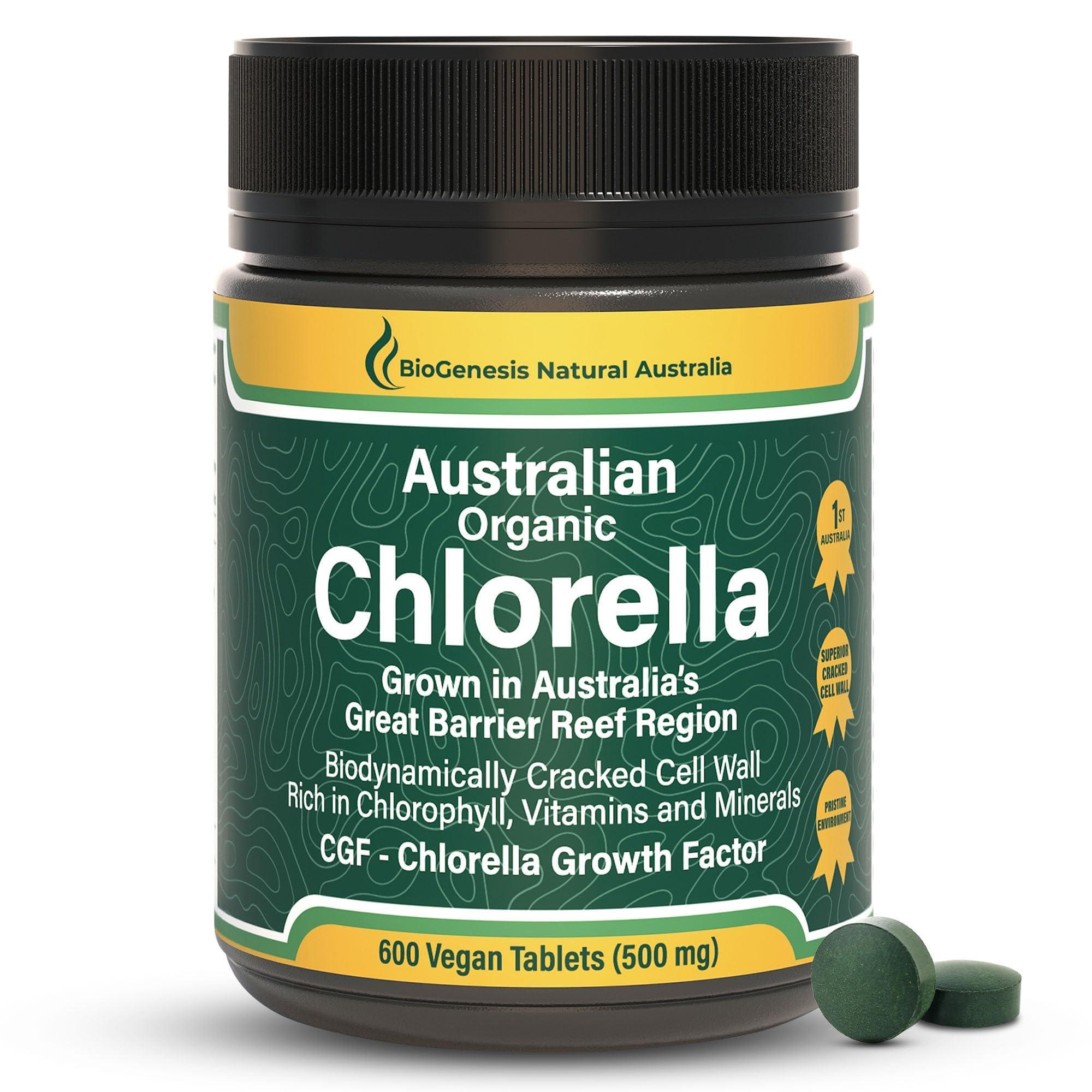Biogenesis BioGenesis Chlorella Tablets, 600 Tablet Count (500mg)