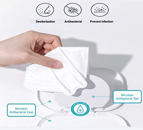 Innores Face Mask Case Mask Storage Case - Hygienic/Portable/Reusable/Plastic (Innores) (Bundle, Pink)