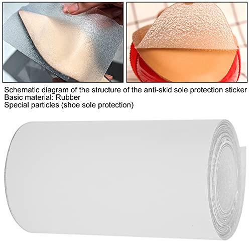 Wosune Shoes Sole Stickers, Sole Protector, Sole Protector for Sneakers Useful SelfAdhesive Sole Cover Protectors Transparency Fashionable for Any Shoes with Heels(1 Meter)