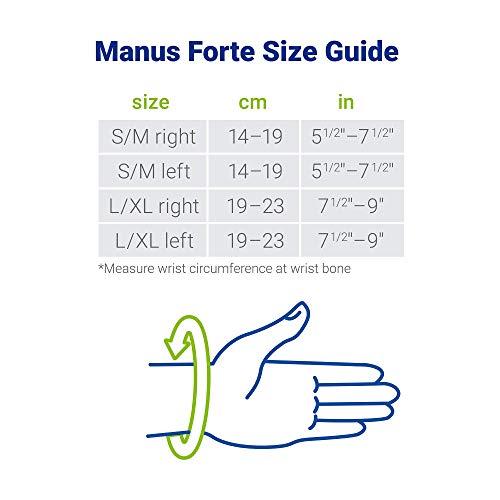 Actimove Actimove Manus Forte Wrist Brace Small/Medium Right Black