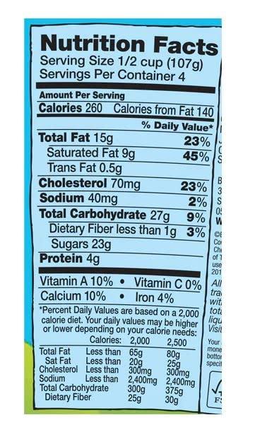 Ben & Jerry\'s Ben & Jerry\'s Non-GMO, Cage-Free Eggs, Fairtrade Ingredient Ice Cream Pints, Pack of 6 (Cherry Garcia)