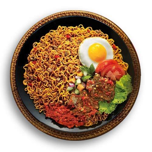 Indomie Indomie - Instant Noodles, Stir Fry Ramen, Halal Certified, Spicy Flavor, (Pack of 5)