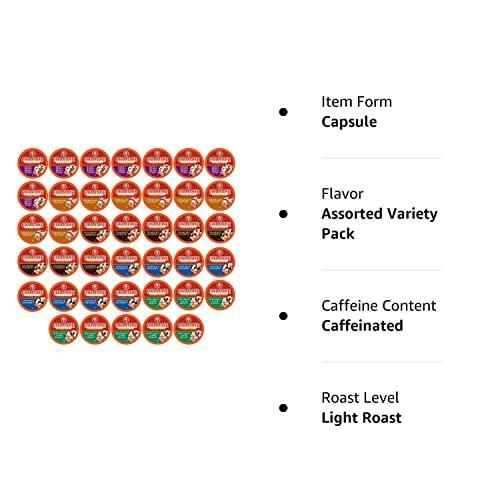 Cold Stone Creamery Beverages Cold Stone Beverages Creamery Ice Cream Flavored Coffee Pods, Assorted Variety Pack, Compatible with Keurig K Cup Brewers, 40 Count