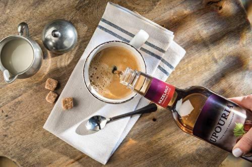 Sunny Sky Upouria Caramel Coffee Syrup Flavoring, 100% Vegan, Gluten-Free, Kosher, 750 mL Bottle - Pump Sold Separately