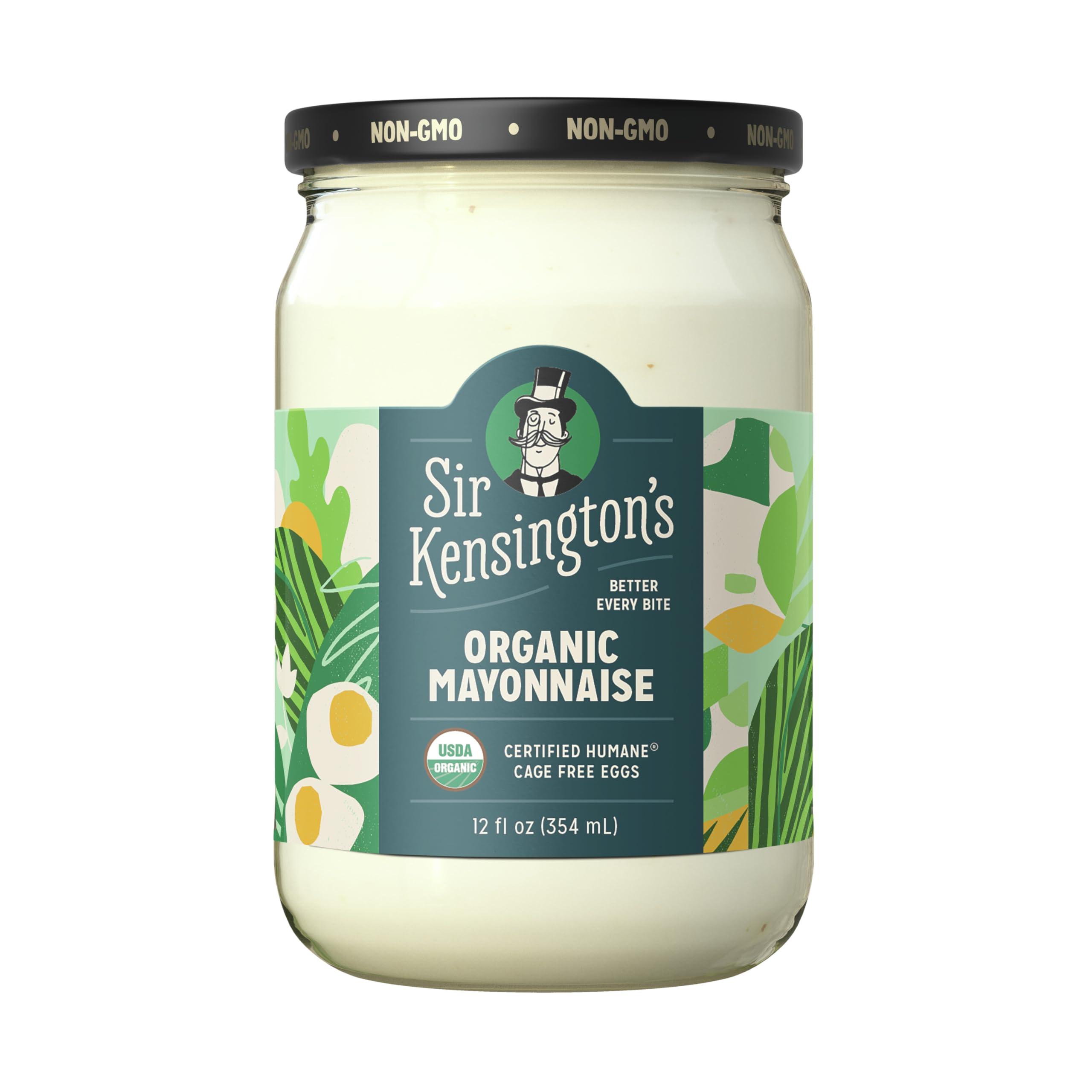 Sir Kensington's Sir Kensington's Mayonnaise Organic Mayo Gluten Free, Certified Humane Free Range Eggs, Shelf-Stable 12 oz