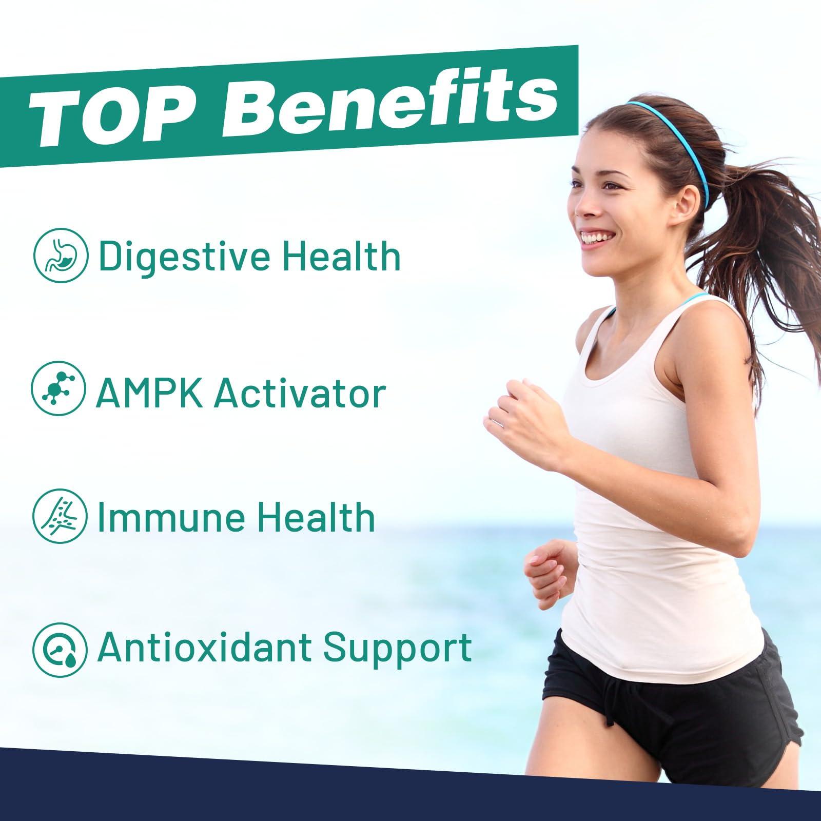 owegel owegel Berberine HCL Supplement 3000mg - Highly Absorbable Liposomal Berberine Liquid Drops - 12 in 1 Natural Ingredients - AMPK Activator - Supports Digestive - 2 Fl Oz