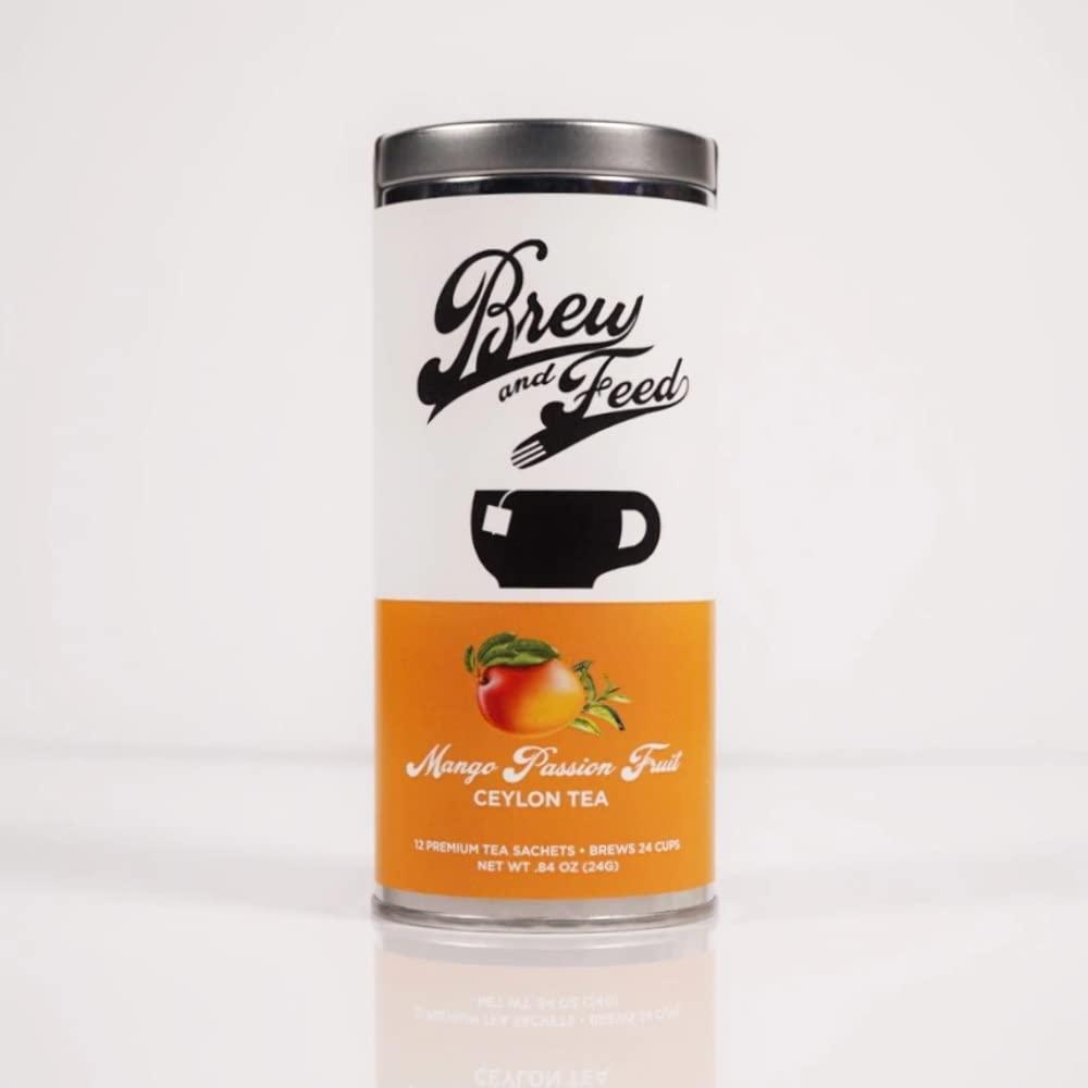 Brew and Feed Mango Passion Fruit Ceylon Tea