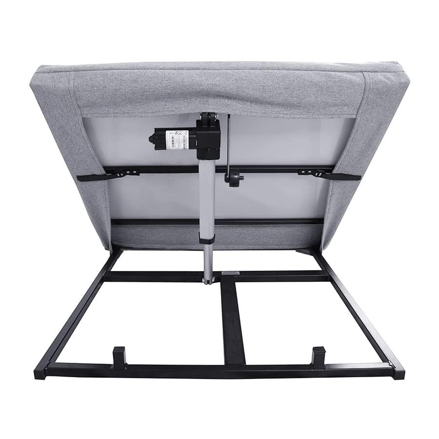 Skuehod Skuehod Adjustable Power Lifting Bed Backrest for Elderly Patient Injured,Sit-up Back Rest Chair for Neck Lumbar Back Support 220lbs (Power Bed backrest, 30 inch Width)