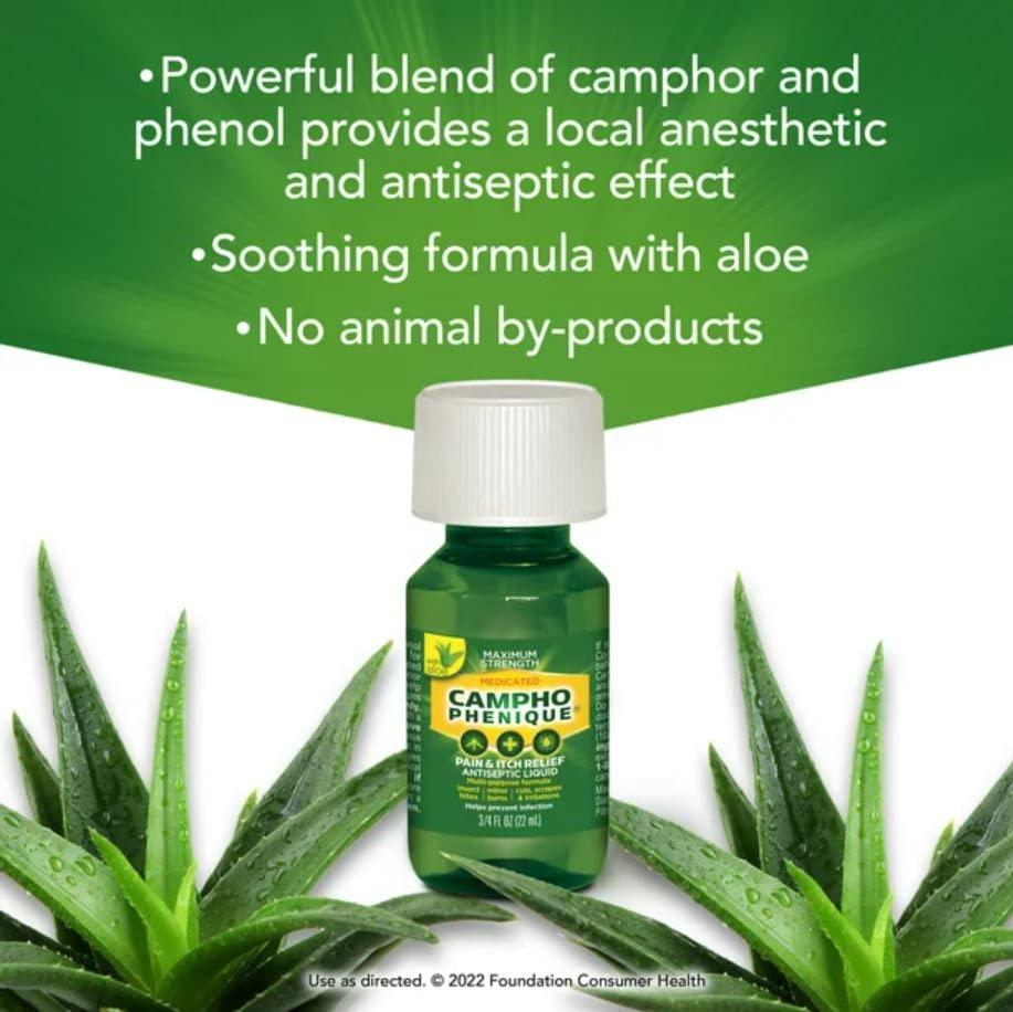 Campho-Phenique Campho-Phenique Antiseptic Liquid Original Formula - 0.75 oz, Pack of 5