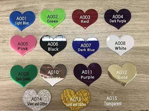 UTF4C UTF4C Love You to The Moon and Back Cake Topper, Alternative Cake Topper, Party Cake Decoration Supplies, Acrylic Cake Topper, Novelty Unique Cake Insert, TBB1869