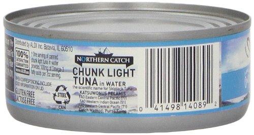 Northern Catch Northern Catch Chunk Light Tuna in Water, 5-Ounce (Pack of 24)