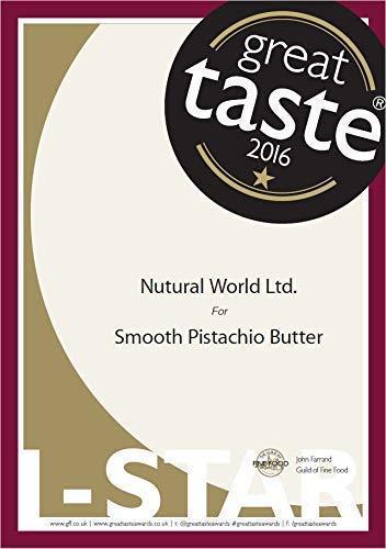 Nutural World Nutural World - Smooth Pistachio butter 6 Oz (170g) - 100% pure single ingredient - Great Taste Award winner