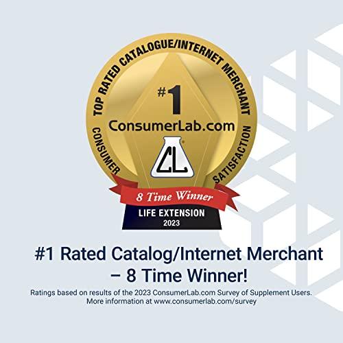 Life Extension Life Extension Esophageal Guardian, alginic Acid, Potassium Bicarbonate, get Long-Lasting Relief from gastric Distress, Vegetarian, Non-GMO, Gluten-Free, 60 Vegetarian chewable Tablets