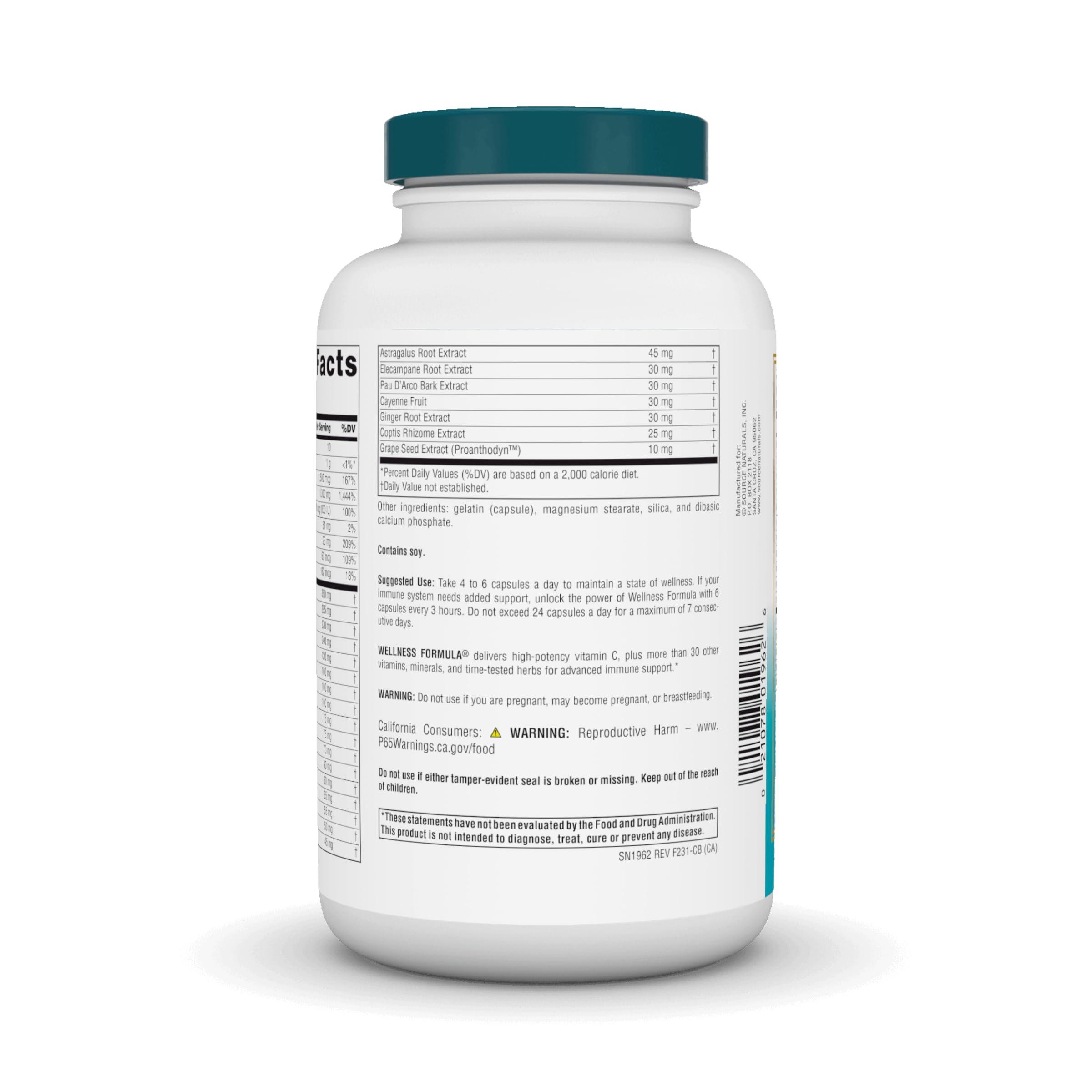 Source Naturals Source Naturals Wellness Formula, Herbal Defense Complex* - 240 Capsules