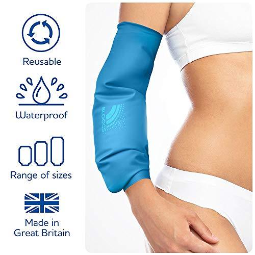 BLOCCS BLOCCS Waterproof PICC Line Cover, Swim, Shower & Bathe. Watertight Protection for Cast, Dressings & Bandages - #AEP86-S - Adult Elbow Protector - (Small)